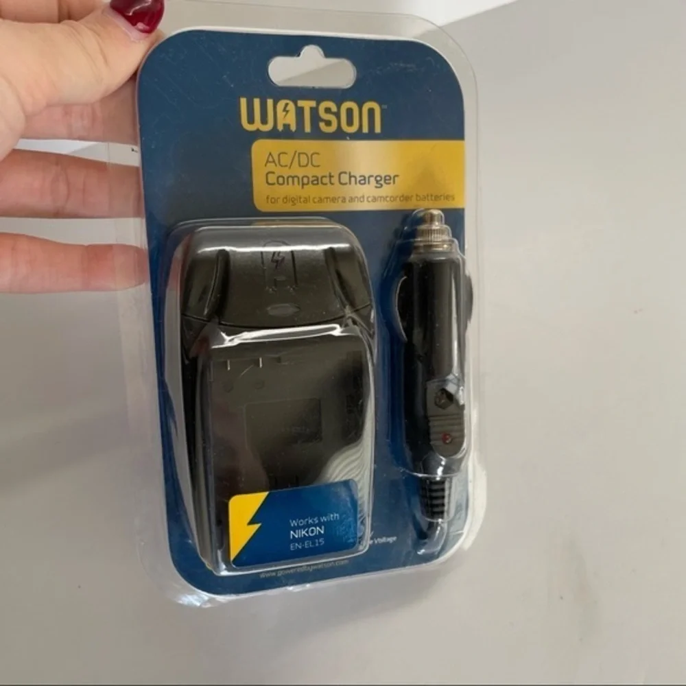 💛 Watson Nikon Battery Charger Port Wall Plug In